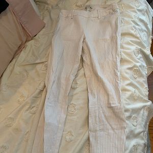 White stretchy jeans